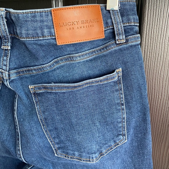 Lucky Brand Mid Rise skinny Hayden Jeans-Size 10 - Picture 5 of 7